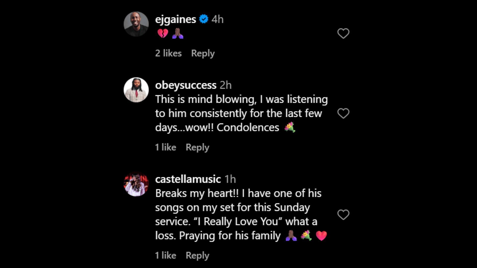 Tributes pour in for Norman Hutchins. (Image via Instagram)